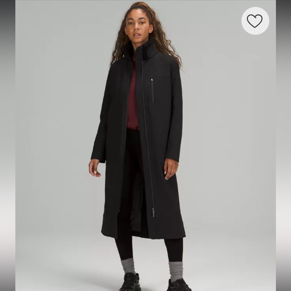 Lululemon RepelShell Long Jacket Size 8